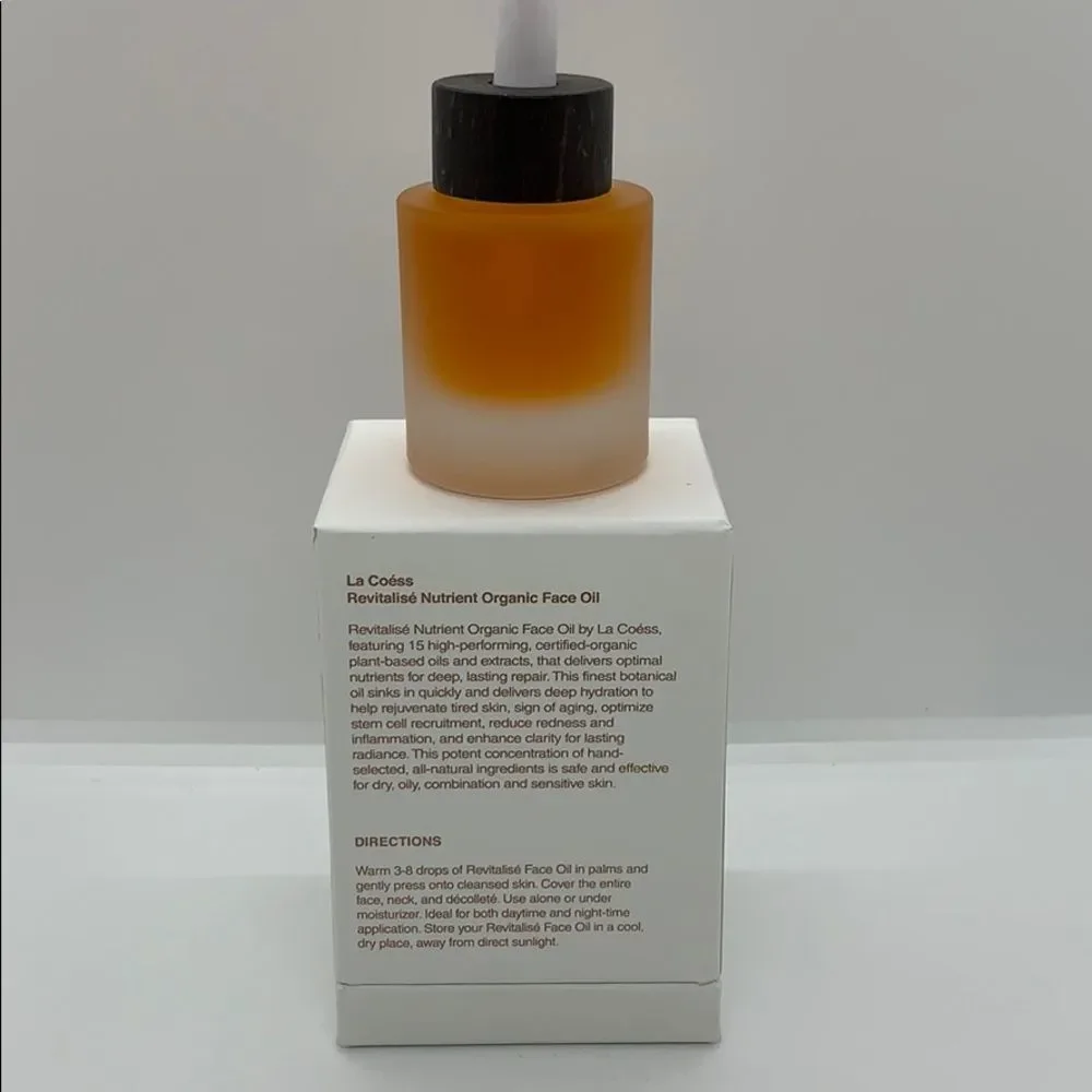 NWT LaCoéss Revitalise Nutrient Organic Face Oil - Picture 6 of 6